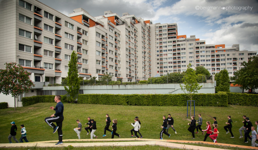 Das Hood Training ist ursprünglich in Tenever entstanden.