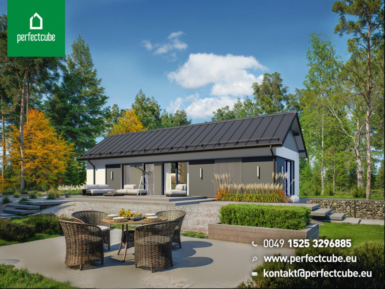 Modulhaus PC 11.1 von Perfect Cube Innenfläche 57m² Neubauprojekt